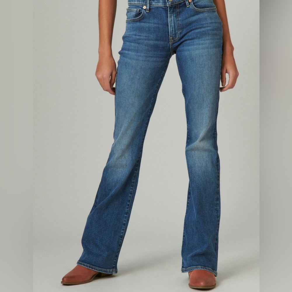 Vintage Lucky Brand Dungarees Mid Rise Flare